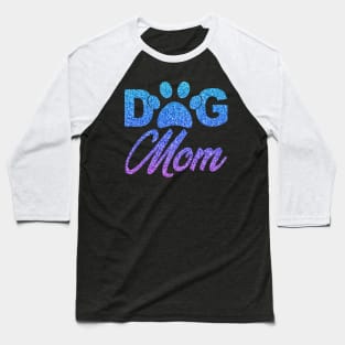 Dog Mom Shirts for Women Cute Letter Print Pet Lover Paw Baseball T-Shirt